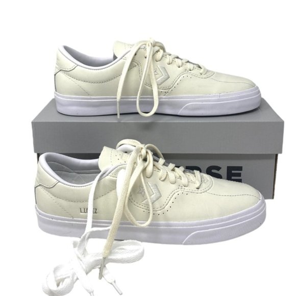 💖MEGA SALE💖Converse Louie Lopez Pro Low Top White Women Leather Shoes 170500C - Picture 5 of 11